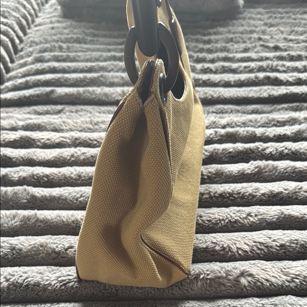 Gucci Yellow Canvas Top Handle handbag - Picture 6 of 12